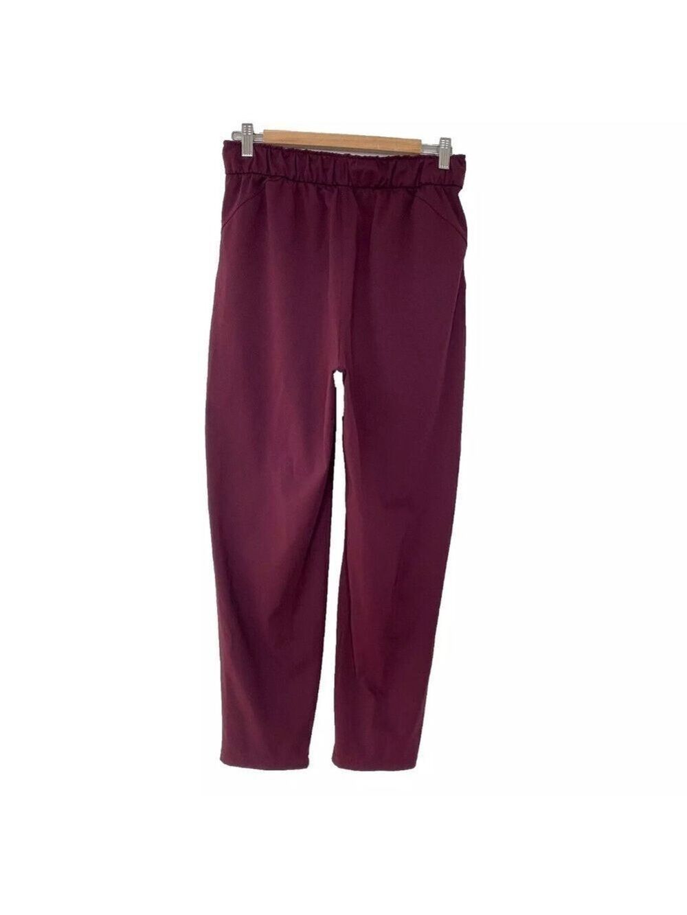 Lululemon Keep Moving 7/8 Pant High Rise Size 8 Cassis Full-On Luxtreme - Picture 5 of 14